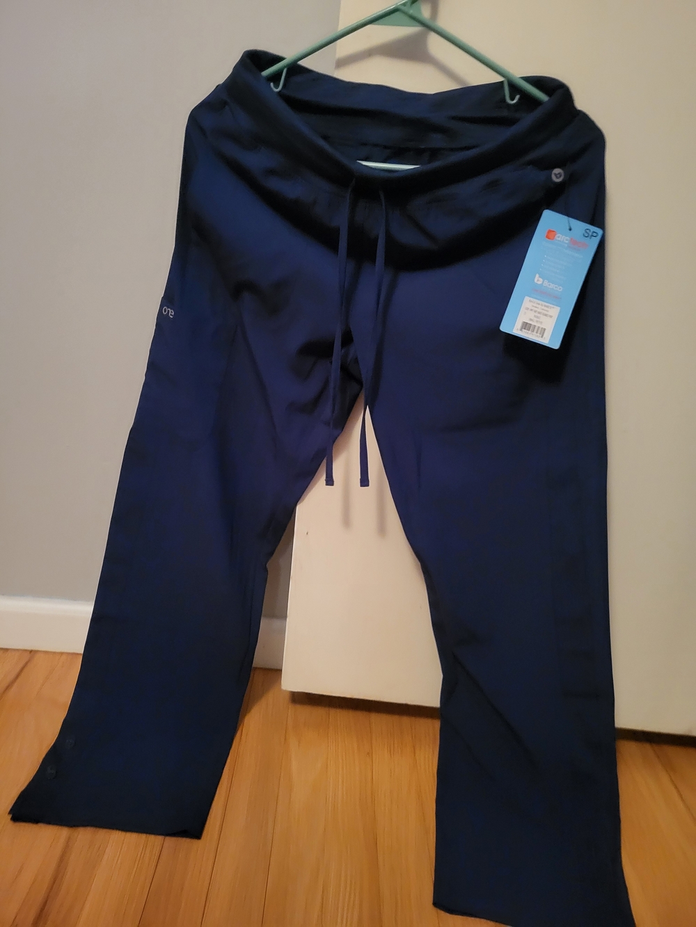 Barco Womens Uniforms Navy Scrub Pants with ArcTech Tag